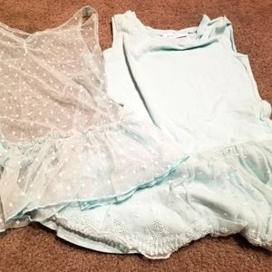 American Girl Dress and Sheer Cover